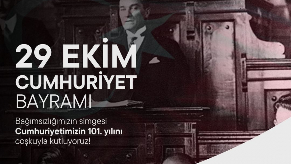 29 EKİM CUMHURİYET BAYRAMI KUTLU OLSUN