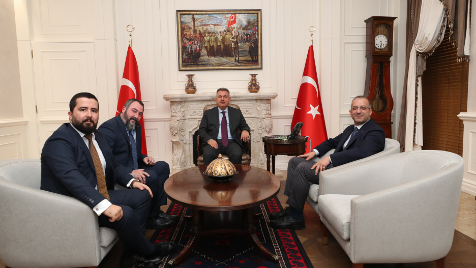 İzmir Valisi Sayın Dr. Süleyman Elban'ı Ziyaret ettik