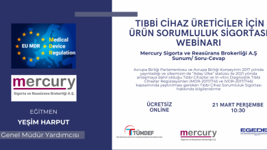 “MDR / IVDR KAPSAMINDA TIBBİ CİHAZ ÜRETİCİLER İÇİN ÜRÜN SORUMLULUK SİGORTASI”